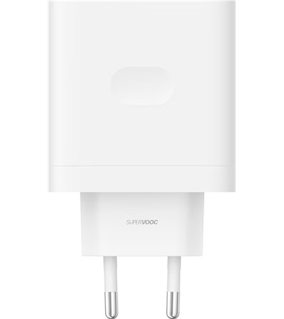 OPPO SuperVOOC Charger 80W USB-A nab�je�ka b�l� Tech-Protect PC6X6 prodlu�ovac� kabel 2m 6x z�suvka, 3x USB-A 3x USB-C 
