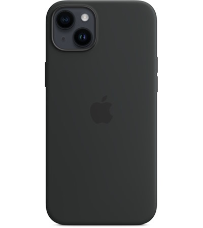 Apple silikonov kryt s MagSafe pro Apple iPhone 14 Plus temn inkoustov