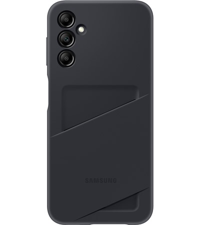 Samsung zadní kryt s kapsou na kartu pro Samsung Galaxy A14 / A14 5G černý (EF-OA146TBEGWW)
