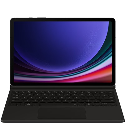 Samsung polohovac� pouzdro s kl�vesnic� a touchpadem pro Samsung Galaxy Tab S10 Lite / S10 FE / S9 / S9 FE �ern� (EF-DX725UBEGWW)