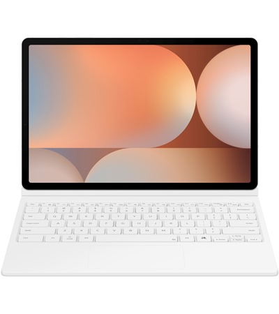 Samsung polohovac� pouzdro s kl�vesnic� a touchpadem pro Samsung Galaxy Tab S10+ / S9+ / S9 FE+ b�l� (EF-DX825UWEGWW)