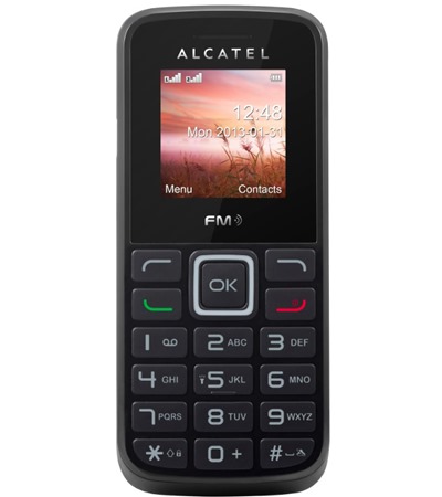 ALCATEL ONETOUCH 1010D Black