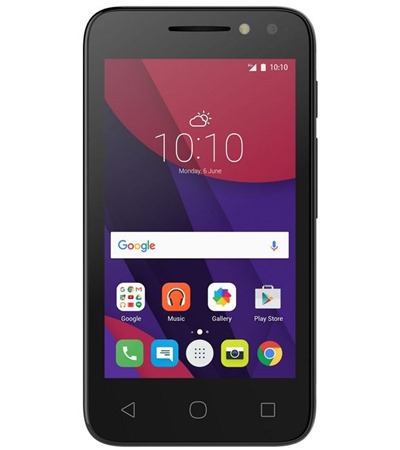 Alcatel 4034D Pixi 4 (4) Volcano Black