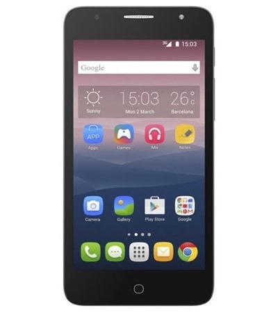 Alcatel 5056D Pop 4+ Metal Silver