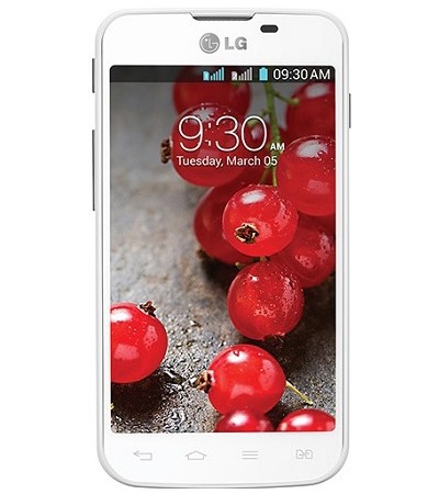LG E455 Optimus L5 II DS White