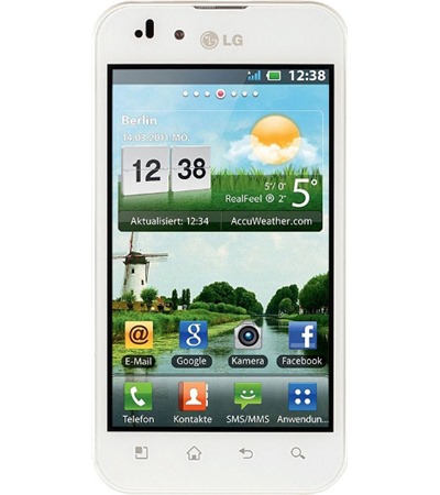 LG P970 Optimus Black White