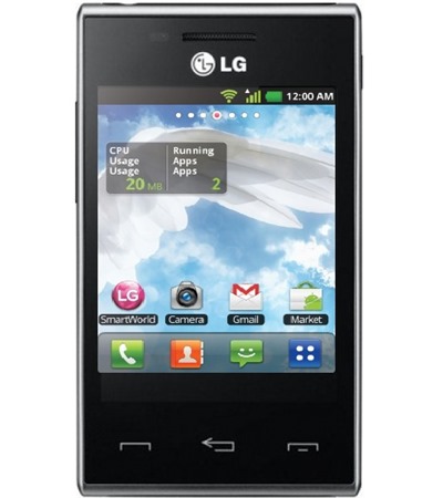 LG T580 Silver