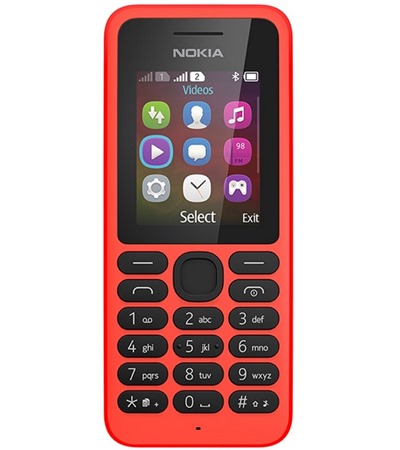 Nokia 130 Dual-SIM Bright Red
