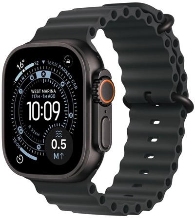 Apple Watch Ultra 3 Black + Black Ocean Band