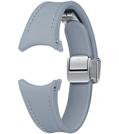 Samsung D-Buckle Hybrid Eco-Leather Band Slim hybridn� ko�en� �em�nek 20mm Quick Release S / M hn�d� (ET-SHR93SDEGEU)