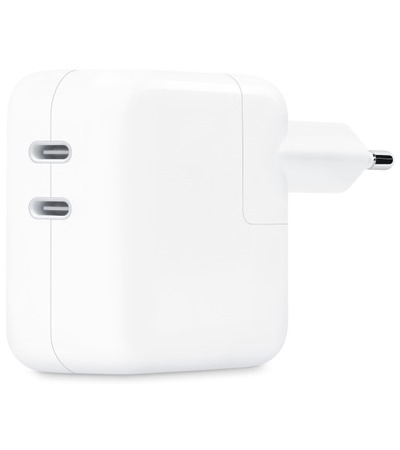 Apple 35W nabjeka s 2xUSB-C portem bez kabelu bl (MNWP3ZM/A) Sleva 15% na organizr kabel  ,LDNIO SC10610 prodluovac kabel 2m 10x zsuvka, 5x USB-A, 1x USB-C bl