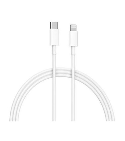 Xiaomi Mi USB-C / Lightning 1m bl kabel, Mfi Sleva 15% na organizr kabel  