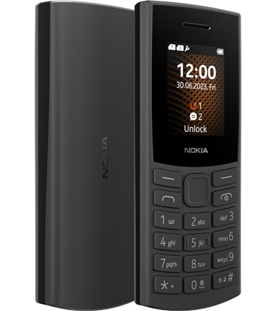 Nokia 105 4G (2023) Dual SIM Charcoal 4smarts GaN Flex Pro 200W PD / QC nabjeka s prodluovacm adaptrem ,LDNIO SC10610 prodluovac kabel 2m 10x zsuvka, 5x USB-A, 1x USB-C bl ,Baseus Compact 30W PD / QC nabjeka ern 