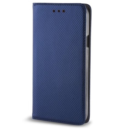 Texturovan flipov pouzdro pro Motorola Moto G84 5G modr