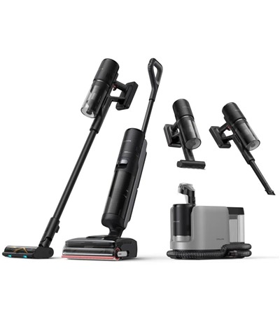 Dreame H15 Mix bezdrtov tyov vysava ern Tech-Protect PC6X6 prodluovac kabel 2m 6x zsuvka, 3x USB-A 3x USB-C 