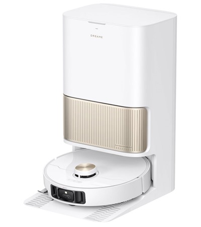 Dreame L40S Pro Ultra robotick vysava se samoitnm bl Tech-Protect PC6X6 prodluovac kabel 2m 6x zsuvka, 3x USB-A 3x USB-C 