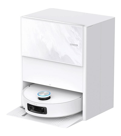 Dreame Aqua10 Ultra Track robotick vysava se samoitnm bl Tech-Protect PC6X6 prodluovac kabel 2m 6x zsuvka, 3x USB-A 3x USB-C 