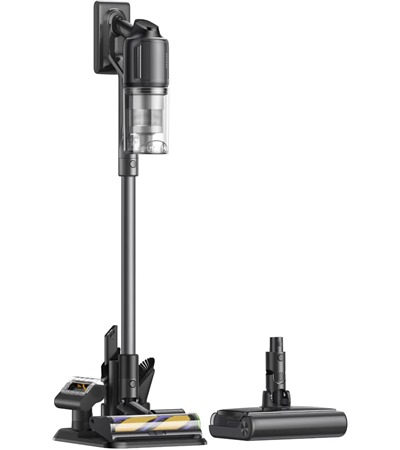 Dreame R20 Ultra Aquacycle bezdrtov tyov vysava ern Tech-Protect PC6X6 prodluovac kabel 2m 6x zsuvka, 3x USB-A 3x USB-C 