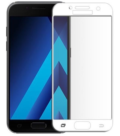 Vmax tvrzené sklo pro Samsung Galaxy A5 2017 Full-Frame bílé
