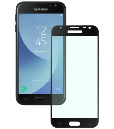 Vmax tvrzené sklo pro Samsung Galaxy J3 2017 Full-Frame černé