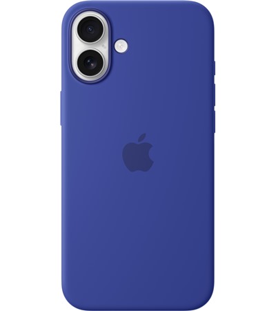 Apple silikonov� zadn� kryt s podporou MagSafe pro Apple iPhone 16 Plus ultramar�nov�