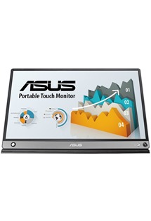 ASUS ZenScreen Touch MB16AMT 15,6 IPS přenosný monitor stříbrný