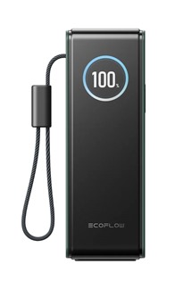 EcoFlow RAPID Power Banka (25000mAh,170W) 2x100W vestav�n� USB-C kabel - zelen�