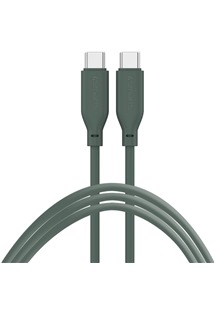 4smarts High Flex USB-C / USB-C, 1,5m, 60W zelený kabel