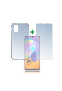 4smarts 360° Protection Set: tvrzené sklo + zadní kryt pro Samsung Galaxy A31