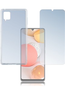 4smarts 360° Protection Set: tvrzené sklo + zadní kryt pro Samsung Galaxy A42 5G