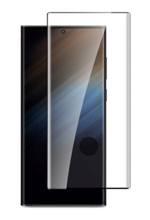 4smarts Second Glass X-Pro tvrzené sklo UltraSonix pro Samsung Galaxy S23 Ultra Full Frame černé