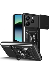 Tech-Protect CamShield zadn kryt s krytkou kamery / stojnkem pro Xiaomi Redmi Note 14 5G ern