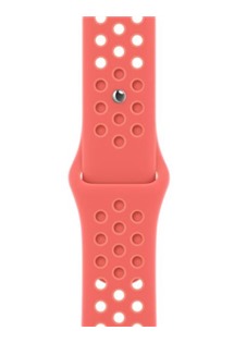 Apple 45mm Nike sportovní řemínek pro Apple Watch oranžovo-růžový (Magic Ember/Crimson Bliss)
