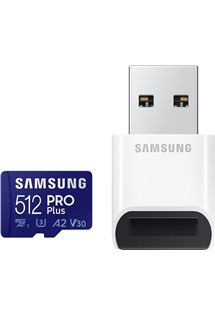 Samsung PRO+ microSDXC 512GB + USB-A adaptér (MB-MD512KB / WW)