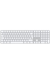 Apple Magic Keyboard klávesnice pro Mac s Touch ID a numerikou CZ bílá / stříbrná