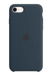 Apple silikonový kryt pro Apple iPhone SE 2022 / SE 2020 / 8 / 7 modrý (Abyss Blue)