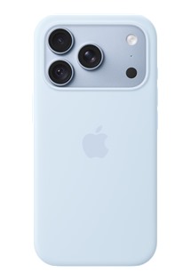 Apple silikonov� zadn� kryt s podporou MagSafe pro Apple iPhone 18 Pro sv�e modr�