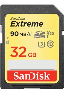 SanDisk Extreme SDHC 32GB 90MB / s (	SDSDXVE-032G-GNCIN)
