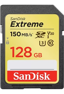 SanDisk Extreme SDXC 128GB 150MB / s (SDSDXV5-128G-GNCIN)