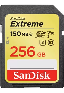 SanDisk Extreme SDXC 256GB 150MB / s (SDSDXV5-256G-GNCIN)