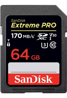 SanDisk Extreme Pro SDXC 64GB 170MB / s (SDSDXXY-064G-GN4IN)