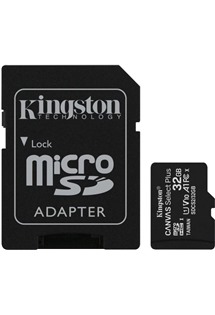 Kingston microSDHC 32GB Canvas Select Plus + SD adaptér