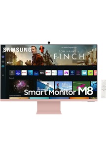 Samsung Smart Monitor M8 32 VA 4K chytrý monitor růžový