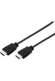 C-TECH HDMI 2.1 / HDMI 2.1, 2m černý kabel