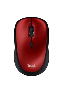 TRUST YVI+ bezdrátová myš červená