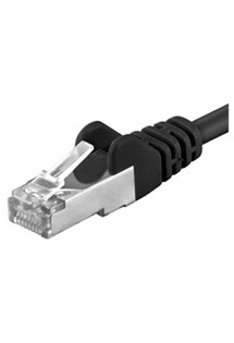 Premiumcord CAT6a S-FTP 3m černá síťový kabel