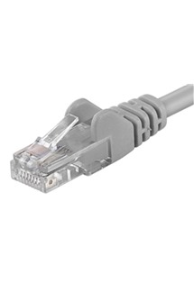 PremiumCord CAT5e UTP 25m šedý síťový kabel