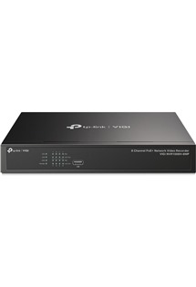 TP-Link VIGI NVR1008H-8MP síťový videorekordér černý