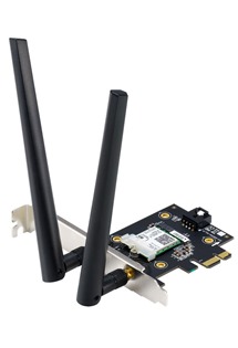 ASUS PCE-AX3000 síťová karta s podporou Wi-Fi 6 černá