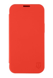 Tactical Safety Smoothie flipov pouzdro pro Apple iPhone 13 mini erven